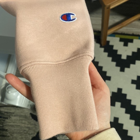 Champion pink cropped hoodie - Picture 9 of 11